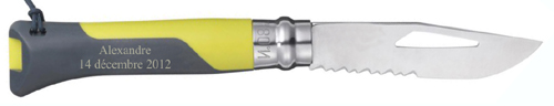 Couteaux gravés Opinel