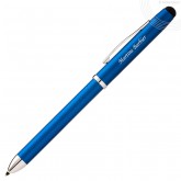 Stylo Bille multi-fonctions gravé Cross Tech3+ Bleu Métallique