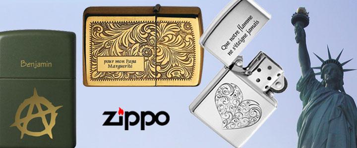 Zippo gravé personnalisé