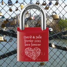 Cadenas personnalisé Abus à  clef
