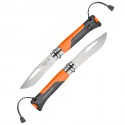 Couteau gravé Opinel Outdoor Orange