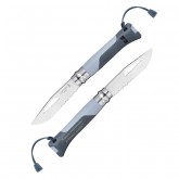 Couteau gravé Opinel Outdoor Gris Couteau gravé Opinel Outdoor Gris