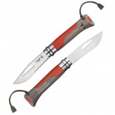 Couteau gravé Opinel Outdoor Terre Rouge Couteau gravé Opinel Outdoor Terre Rouge