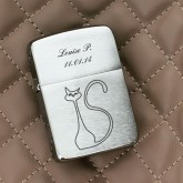 Zippo gravé Replica 1941 chrome brushed Zippo gravé Replica 1941 chrome brushed