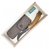 Couteau à champignon personnalisé Opinel en coffret Couteau à champignon personnalisé Opinel en coffret