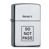 Zippo personnalisé Chrome High Polished Zippo personnalisé Chrome High Polished