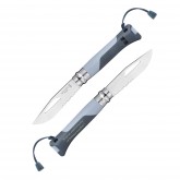 Couteau gravé Opinel Outdoor Gris Couteau gravé Opinel Outdoor Gris