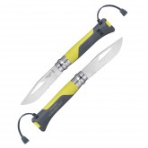 Couteau gravé Opinel Outdoor Vert Couteau gravé Opinel Outdoor Vert