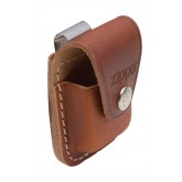 étui cuir marron pour Zippo gravé étui cuir marron pour Zippo gravé