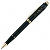Stylo Roller personnalisé Cross Towsend Laque Noire Stylo Roller personnalisé Cross Towsend Laque Noire