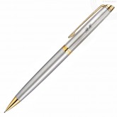 Portemine personnalisé Waterman Hémisphère Acier Satiné GT Portemine personnalisé Waterman Hémisphère Acier Satiné GT