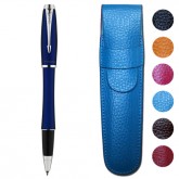 Stylo Roller Parker Urban Fashion Bleu - étui cuir offert Stylo Roller Parker Urban Fashion Bleu - étui cuir offert