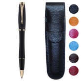 Stylo Roller Parker Urban Noir - étui cuir offert Stylo Roller Parker Urban Noir - étui cuir offert