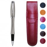 Stylo Roller Parker Urban Metro metallique - étui cuir offert Stylo Roller Parker Urban Metro metallique - étui cuir offert