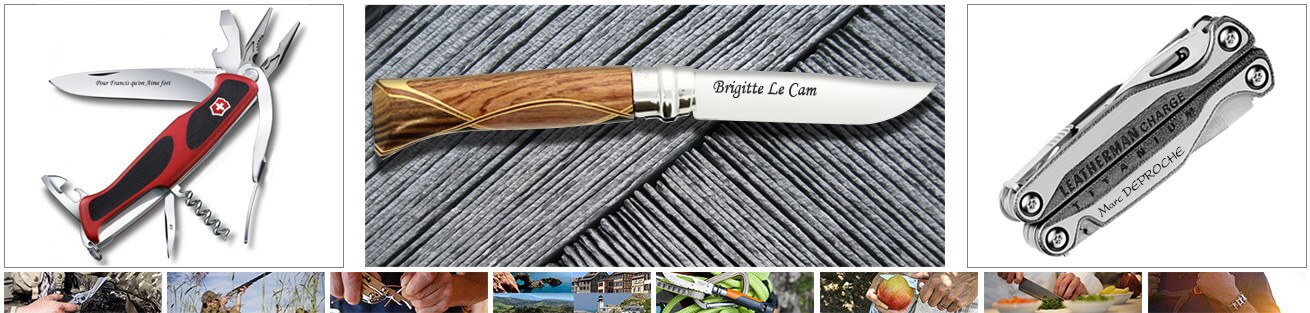 Votre couteau gravé Opinel Victorinox : un cadeau personnalisé de qualité